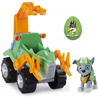 Rocky Pat Patrouille Dino Rescue Figurine Et Vhicule