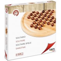 Solitaire game wooden board Cayro