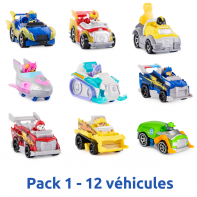 True Metal Paw Patrol Vehicles 12 Pack