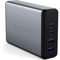 Satechi USB-C Hybrid Multiport Adapter with SSD enclosure space gray