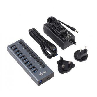 10 Port High Speed USB 3 HUB Kitronik