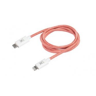 1m Red USB-C to Lightning Cable Xtorm