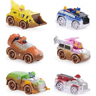 6 True Metal Paw Patrol Off-Road Vehicles