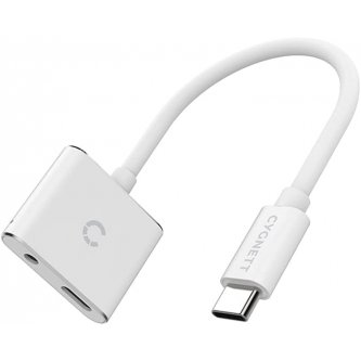 Adaptateur audio et charge USB-C Cygnett