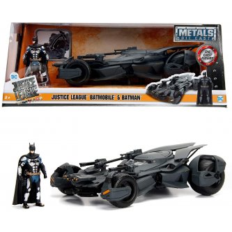 Batman Figure et Batmobile Metal DC Comics