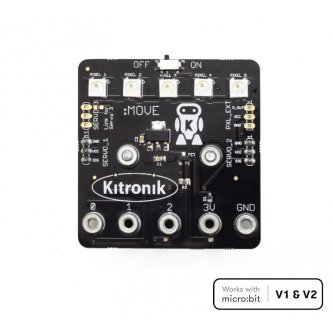 Carte Servo:Lite pour :MOVE mini par Kitronik