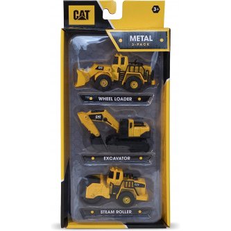 Cat pack 3 metal construction machines