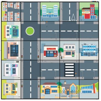 Community mat for Beebot and Bluebot