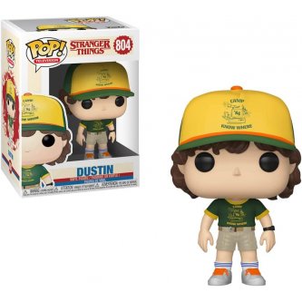 Figurine POP Dustin at camp Stranger Things