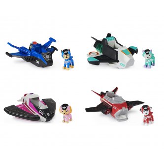 Figurines Jet to the Rescue Pat Patrouille Pack de 4