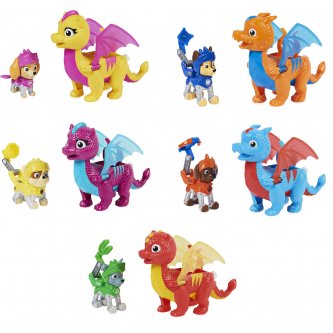 Figurines Rescue Knights Pat Patrouille Pack de 6