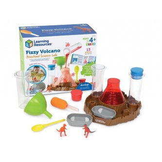 Fizzy Volcano Preschool Science Lab
