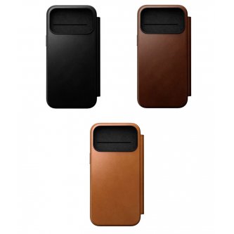 Folio Modern Leather iPhone 17 Pro Max Nomad
