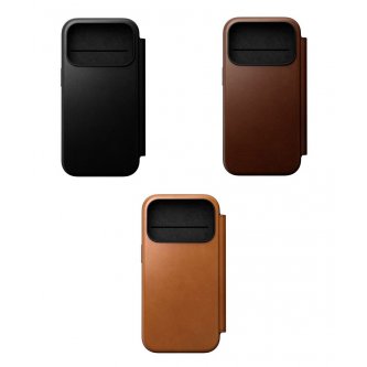 Folio Modern Leather iPhone 17 Pro Nomad