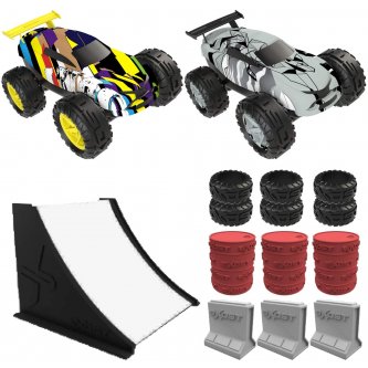 Friction cars Exost Pack Duo