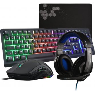 G-Lab Combo Selenium clavier souris casque gaming