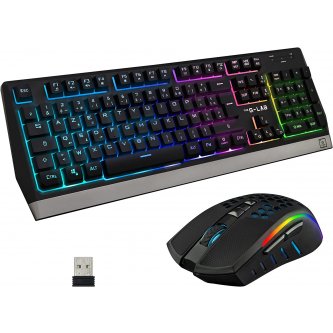 G-Lab Tungsten keyboard and mouse gaming pack