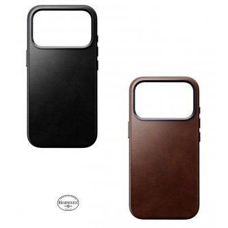 Horween leather case for iPhone 17 Pro Nomad