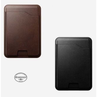 Horween Mag Wallet with Find My Nomad