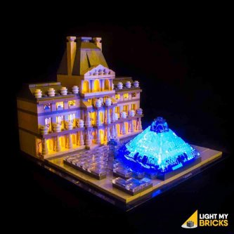 Lighting Kit for LEGO Louvre 21024