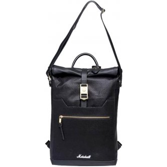 Marshall Downtown Backpack black and gold