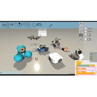Miranda logiciel de simulation robotique