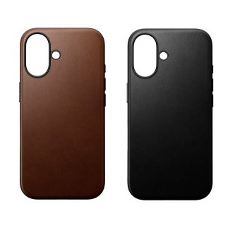 Modern Leather iPhone 16 Case by Nomad
