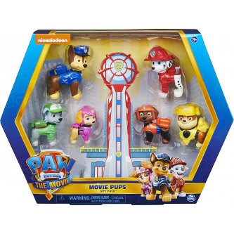 Pack of 6 figures Paw Patrol The Movie