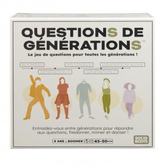 Question de gnrations Jeu de socit