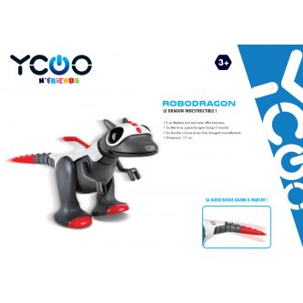 Robot jouet Dragon Ycoo face