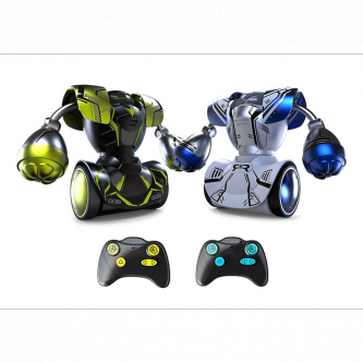 Lexibook – Robots De Combat Gladiators Eject – Télécommandés – Duel – Effets Son/Lumière – Bleu/Rouge – ROBDUO2