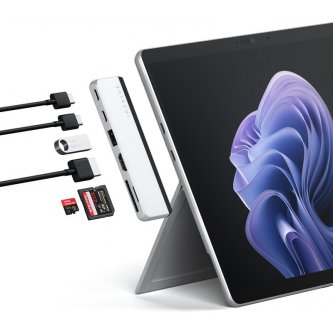 Satechi Dual USB-C Hub for Surface Pro 9