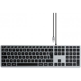 Satechi Wired Slim W3 USB-C AZERTY Keyboard