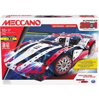 Supercar 25 modles Motoriss Meccano