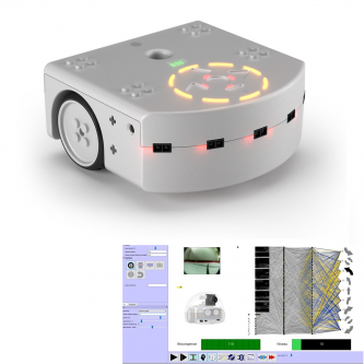 ThymioAI Thymio 2 robot and AlphAI