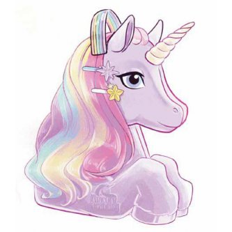 Unicorn Academy unicorn hair styling head