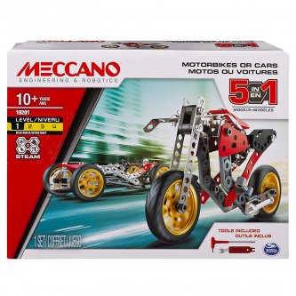 Voiture Et Moto Meccano 5 Modles