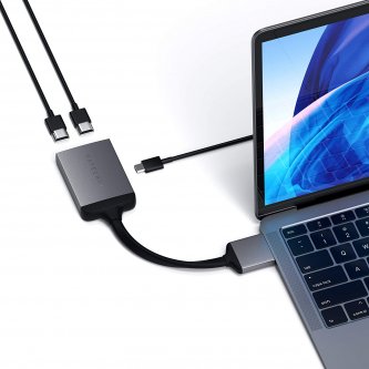 Adaptateur HDMI double USB-C Satechi