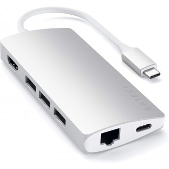 Adaptateur Multi-ports USB-C 4K Ethernet Satechi