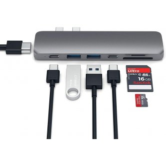 Adaptateur multi-ports USB-C 4K HDMI SD Satechi