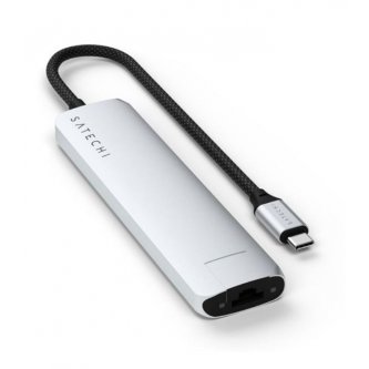 Adaptateur USB-C Slim 7-en-1 Ethernet Satechi
