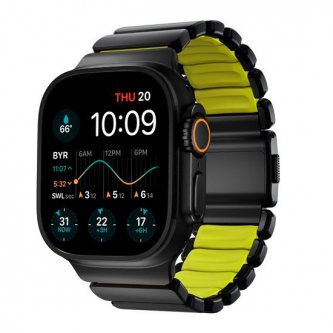 Bracelet Stratos KFM en titane Apple Watch Nomad