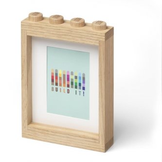 Cadre photo LEGO rangement en chne