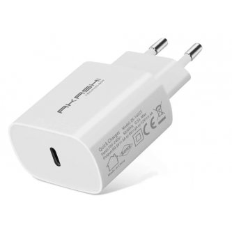 Chargeur USB-C Rapide et intelligent 18W Akashi