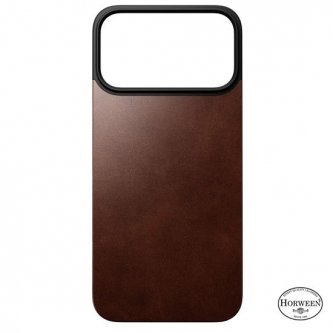 Coque arriere en cuir Horween pour iPhone 17 Pro Nomad