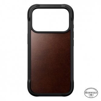 Coque en cuir Horween Rugged iPhone 17 Pro Nomad