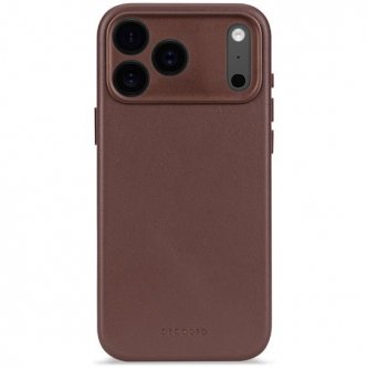 Coque en cuir iPhone 17 Pro Max Decoded