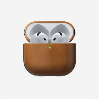Coque Modern Leather AirPods 4 Nomad