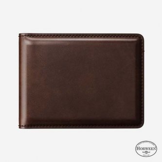 Portefeuille bifold en cuir Horween Nomad