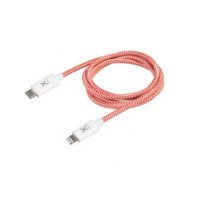 Cable USB-C Vers Lightning 1m Rouge Xtorm
